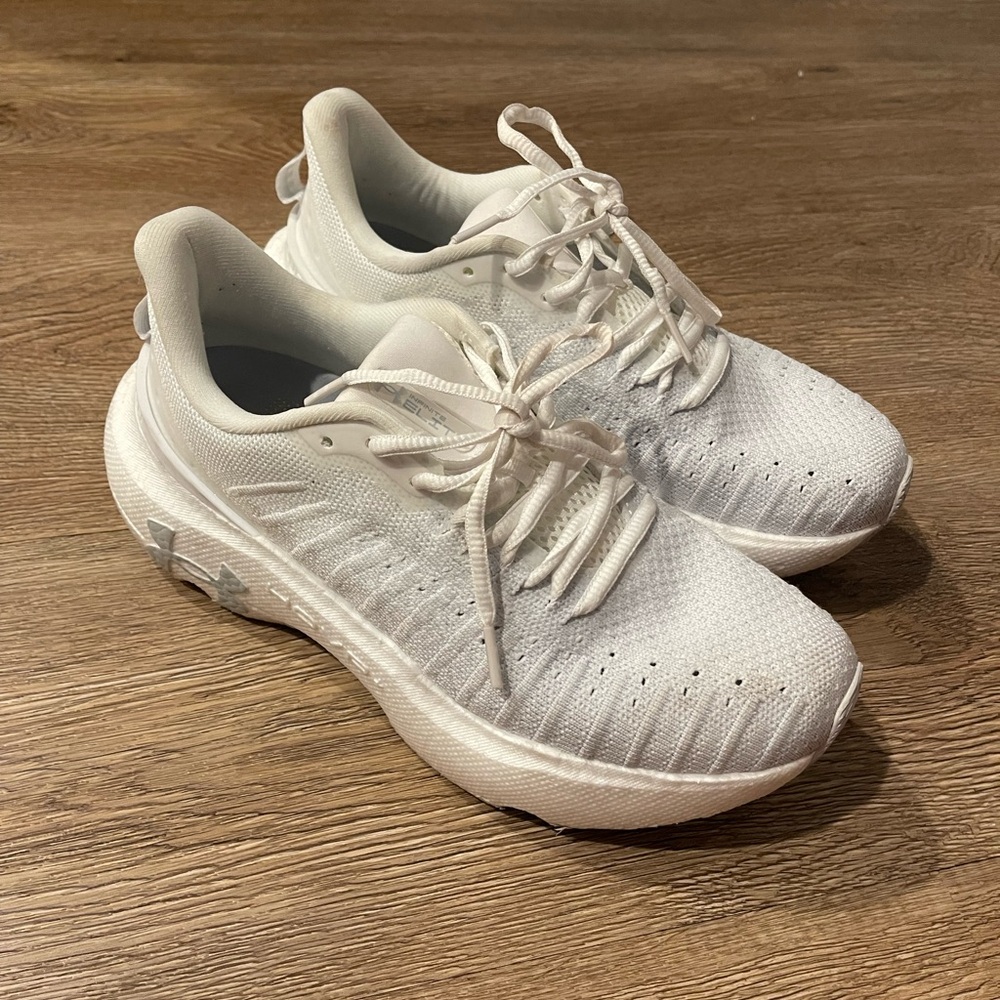 Under Armour Infinite Elite UA White Men Road Running Shoes